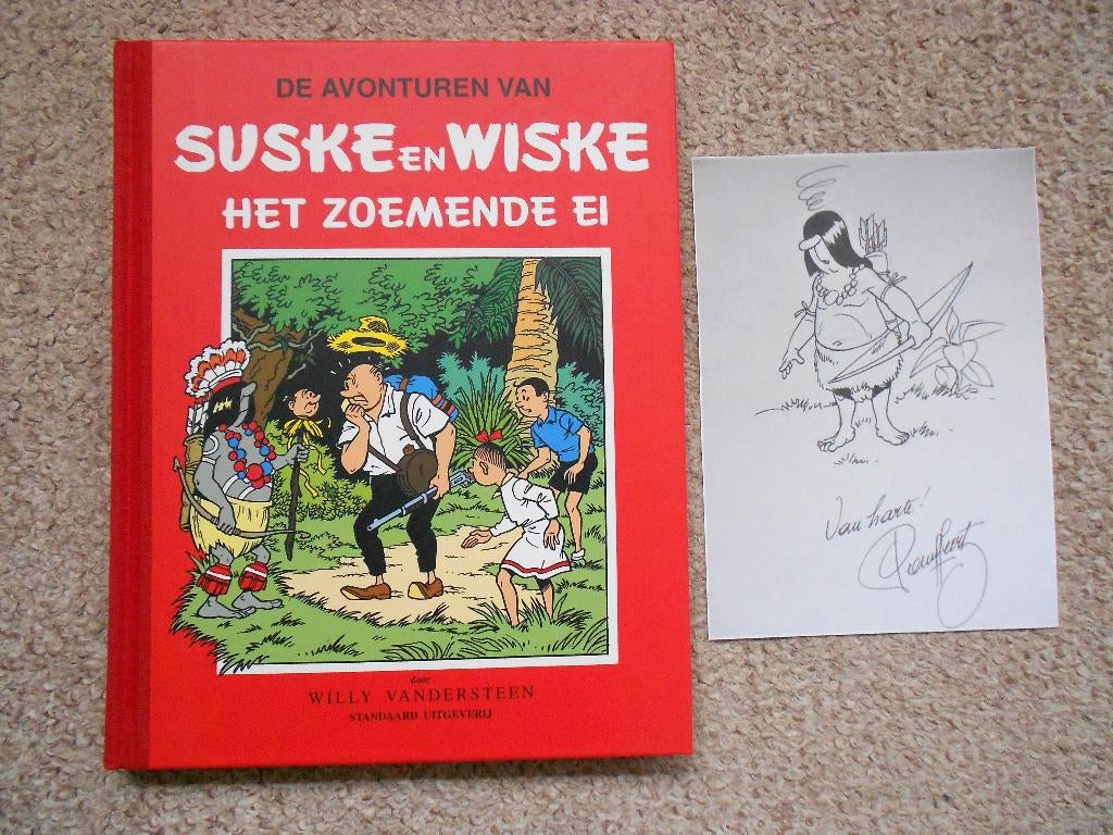 Suske en Wiske 54 Klassiek - Het Zoemende Ei +tek P. Geerts, Boeken, Willy Vandersteen, Eén stripboek, Nieuw, Ophalen of Verzenden