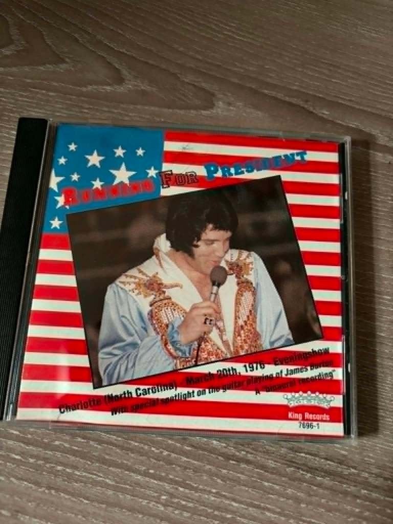 Elvis bootleg cd, Running for president van King records, Enlèvement ou Envoi, Comme neuf, Rock 'n' roll