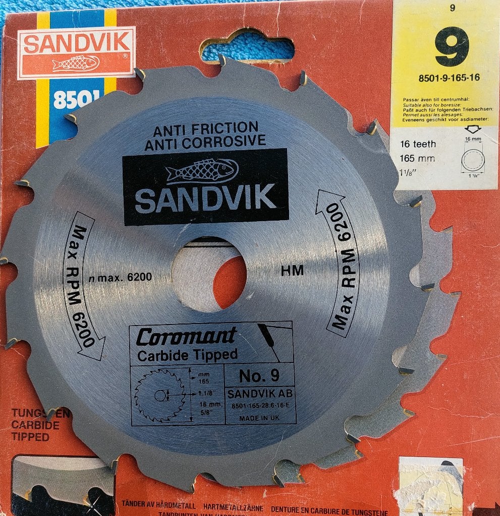 Hardmetaal circelzaagblad voor hout., Ophalen of Verzenden, Nieuw, Cirkelzaag