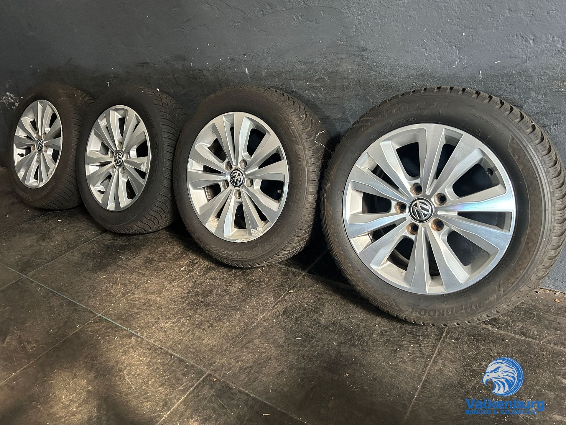 7-8mm! Originele VW Golf 7 5G Toronto 16 inch velgen 5x112 w, Auto-onderdelen, Banden en Velgen, Gebruikt, -, Banden en Velgen