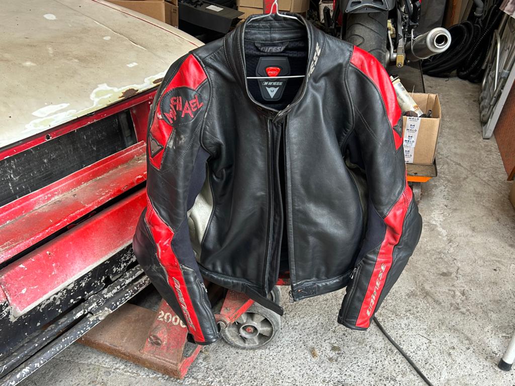 motorjas met beschermingen.. DAINESE mat. 54, Dainese, Seconde main, Manteau | cuir, Enlèvement