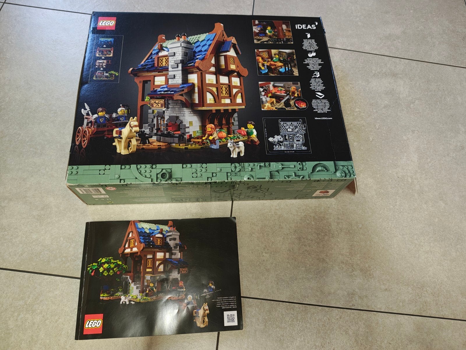 lege lego doos met instructie boek 21325, Kinderen en Baby's, Ophalen of Verzenden, Lego