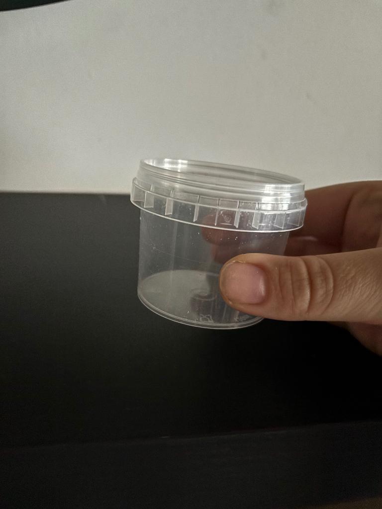 Verzegelbare plastic potjes 120ml met deksel, Ophalen, Nieuw, Overige typen