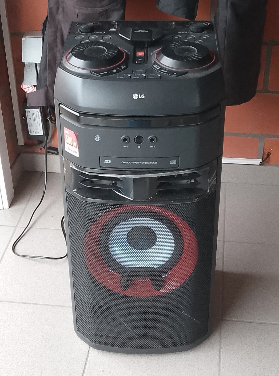 party box met DJ functies,lg, Ophalen