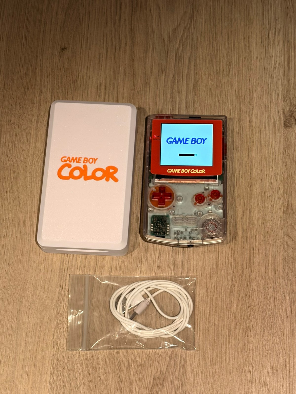 Gameboy color ips, Verzamelen, Speelkaarten, Jokers en Kwartetten, Ophalen of Verzenden, Zo goed als nieuw