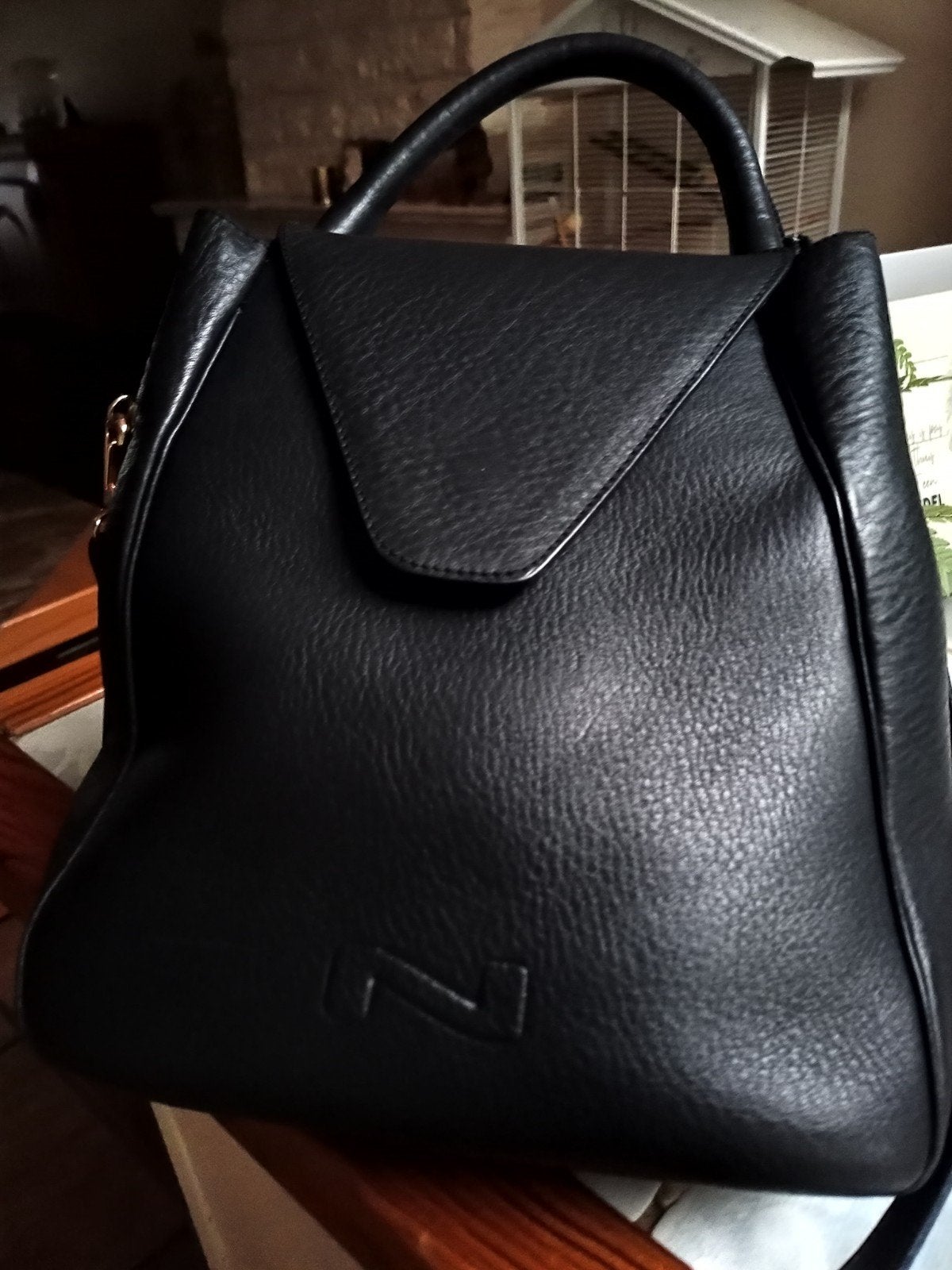 handtas nathan ook crossbody, Handtassen en Accessoires, Ophalen of Verzenden, Zwart, Handtas