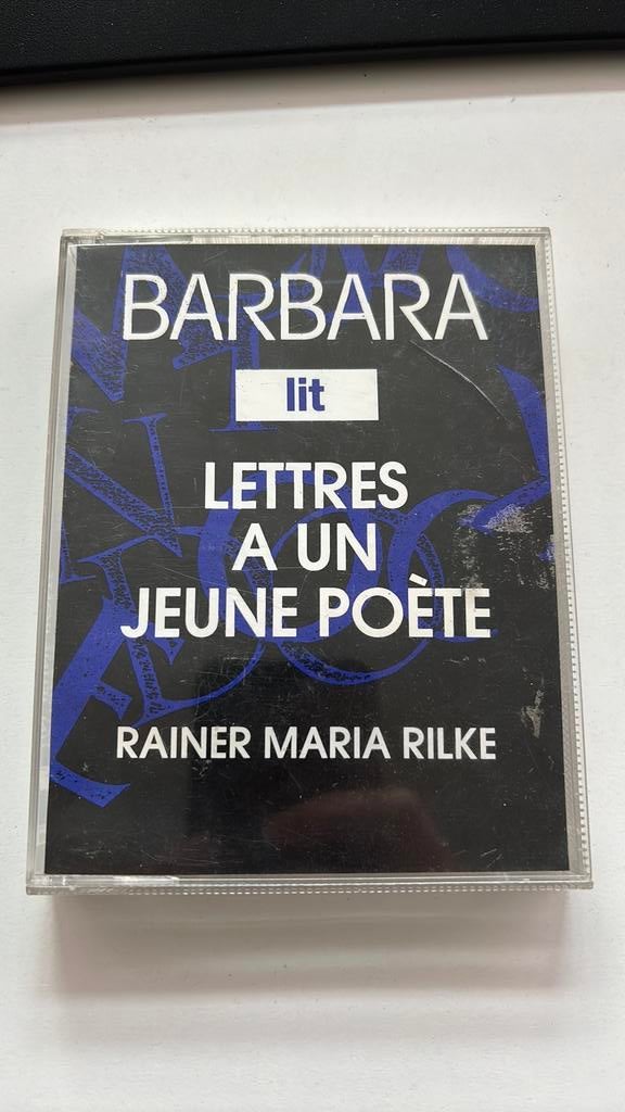 Barbara lit Lettres à un jeune poète, Cd's en Dvd's, Cassettebandjes, Ophalen, Gebruikt, Overige genres, 1 bandje