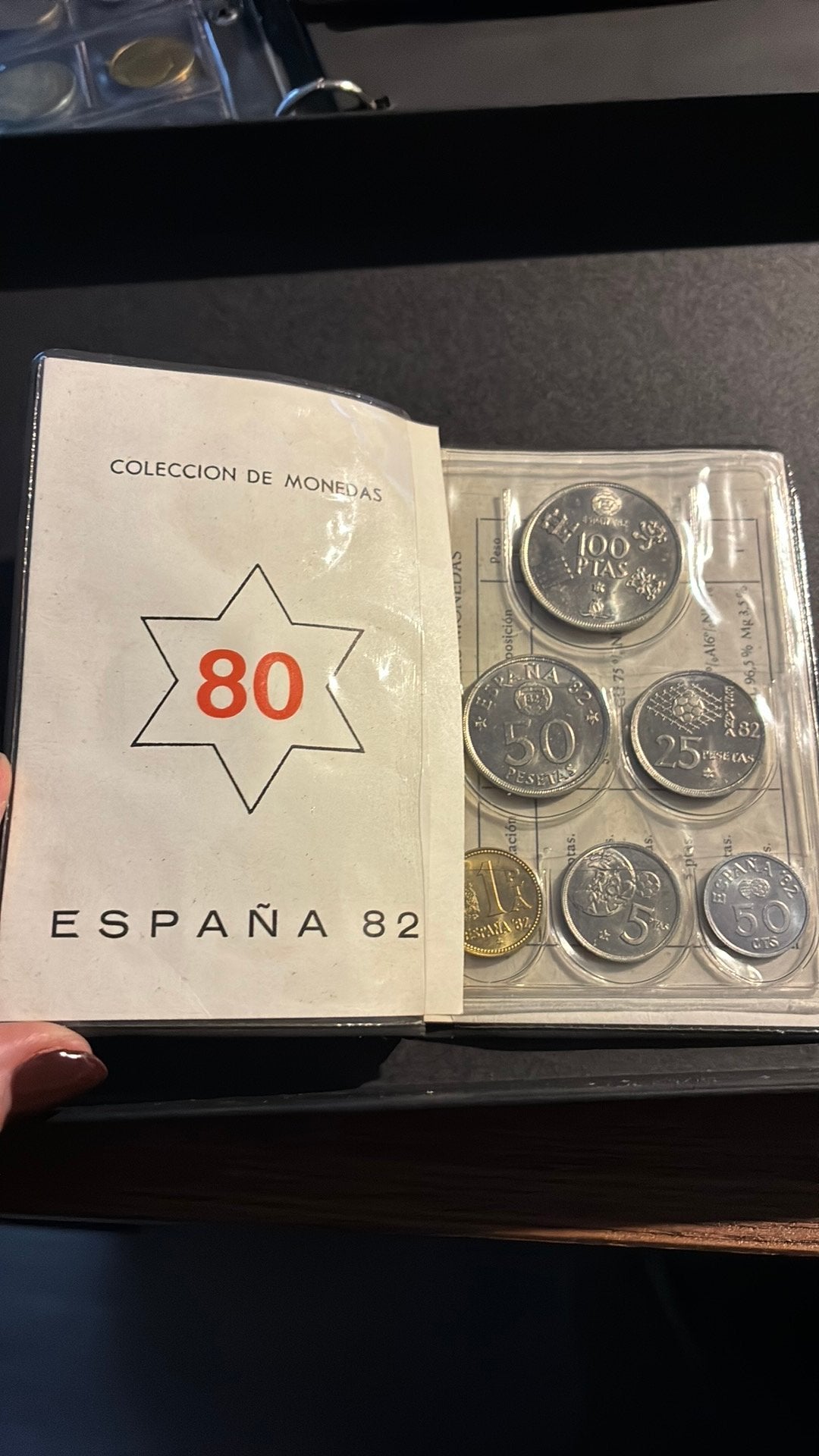 Espana mundial 1982 munten, Ophalen of Verzenden, Munten