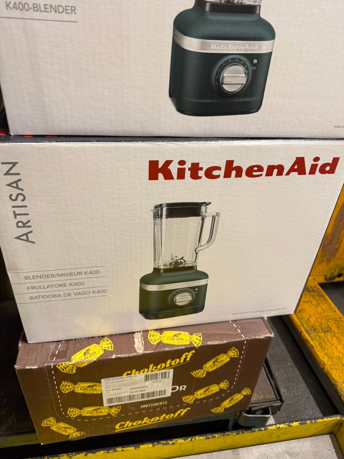 Nouveau mixeur KitchenAid K400 (tasse à mélanger manquante), Electroménager, Enlèvement, Comme neuf, Mélangeur