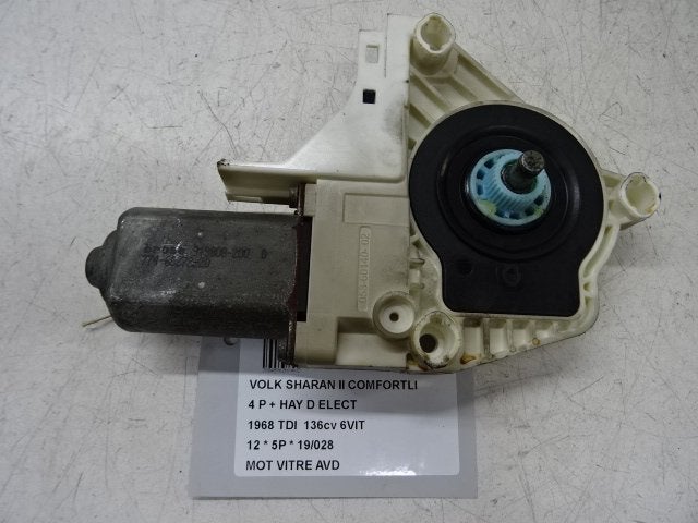 MOTEUR LEVE VITRE ELECTRIQUE AVANT DROIT Sharan (7N), Utilisé, Avant, Volkswagen