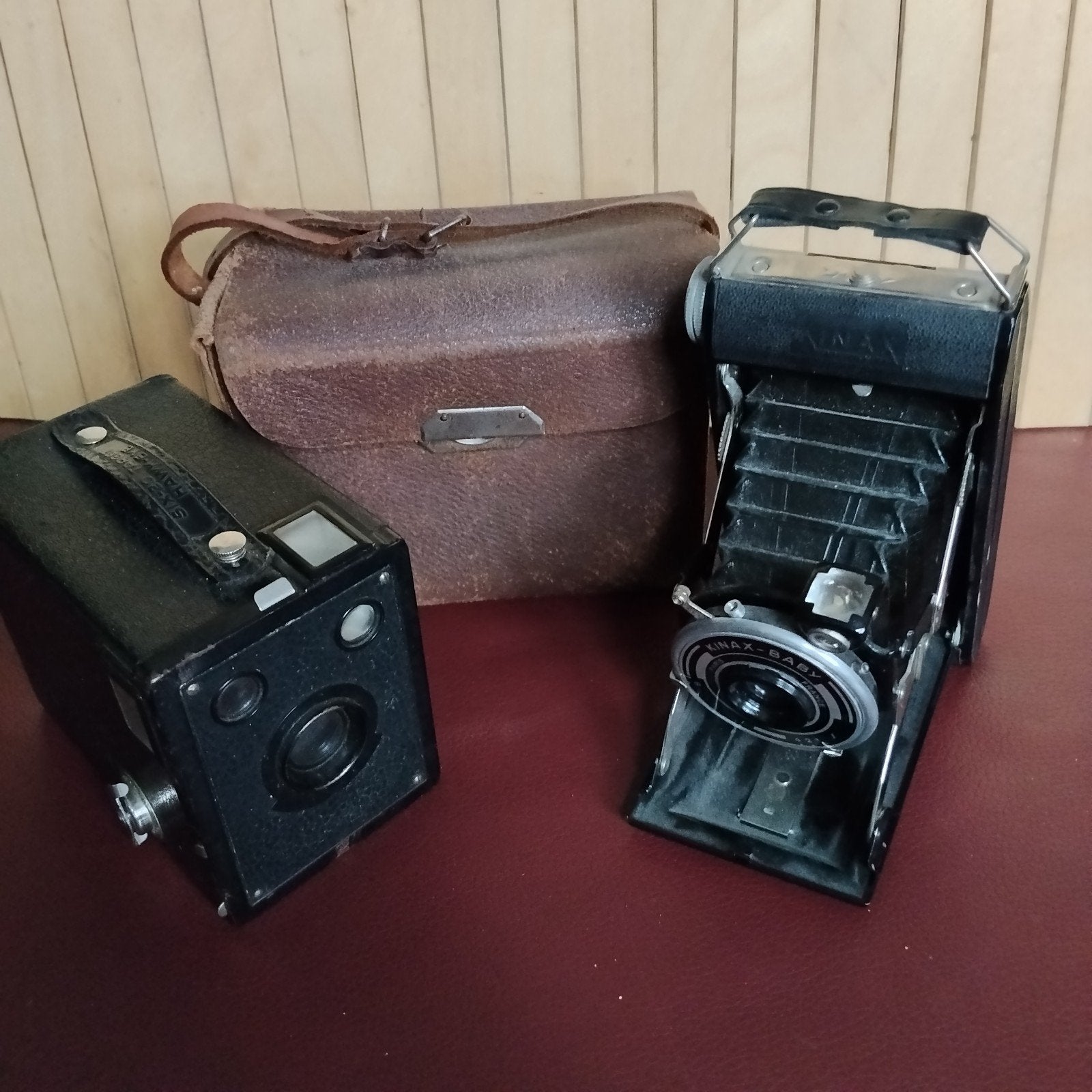 2 vintage fototoestellen, Ophalen of Verzenden