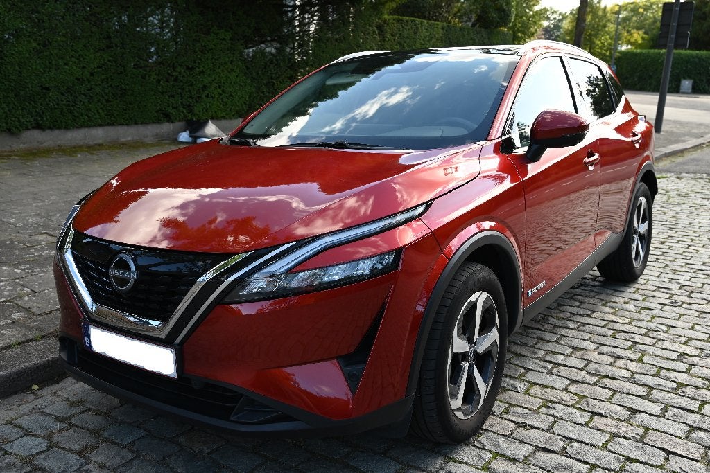 Nissan Qashqai N-Connecta e-POWER-Fuji Sunset-Panoramischdak, Autos, Nissan, Rouge, Achat, Euro 6, 5 portes