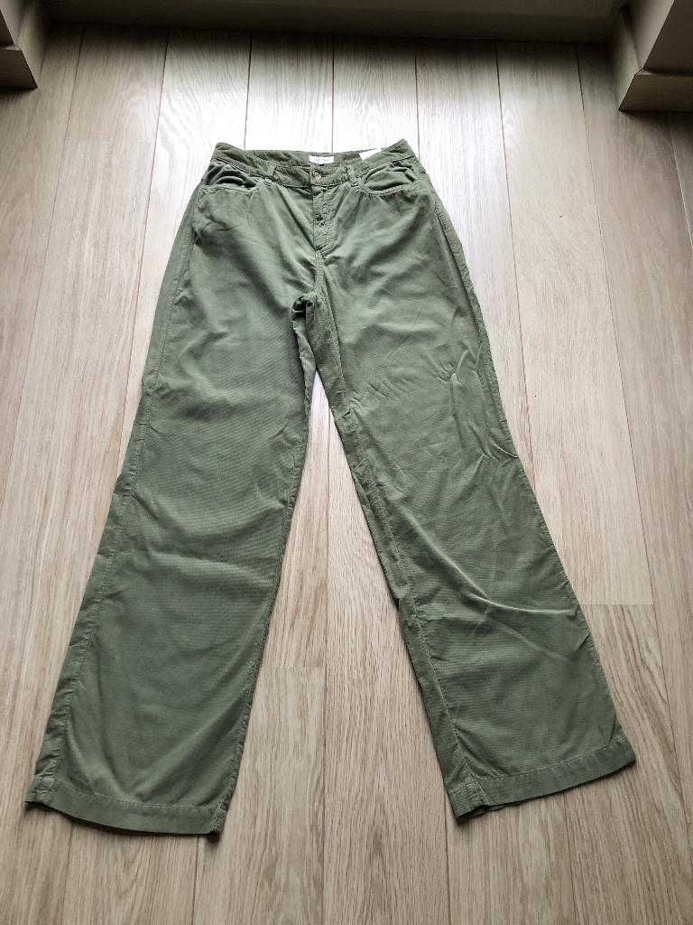 broek, Kleding | Dames, Broeken en Pantalons, Terre Bleue, Zo goed als nieuw, Lang, Groen