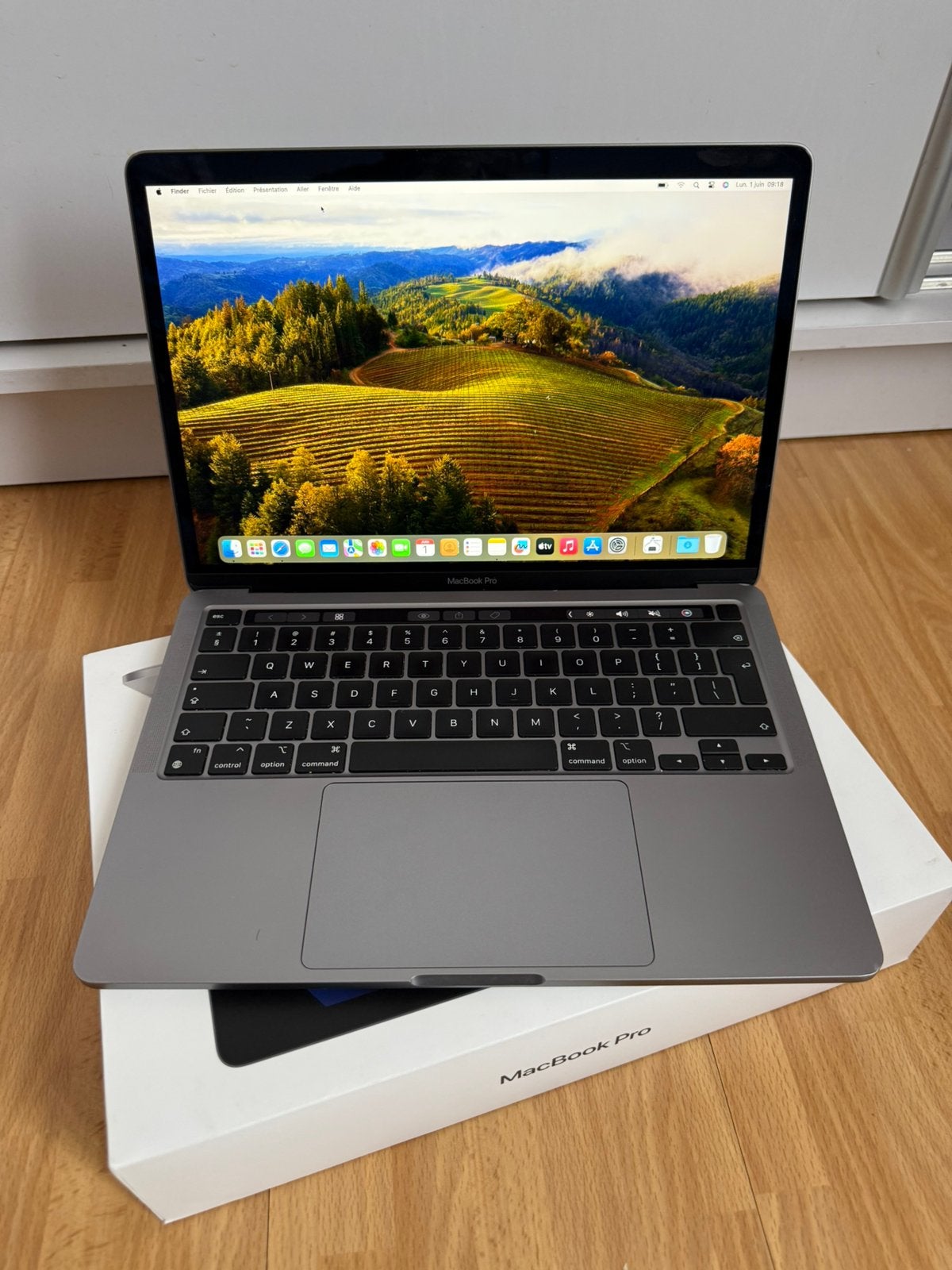 Macbook pro 13 m1 16go 1000giga, Informatique & Logiciels, 13 pouces, Comme neuf, MacBook, 1 TB ou plus