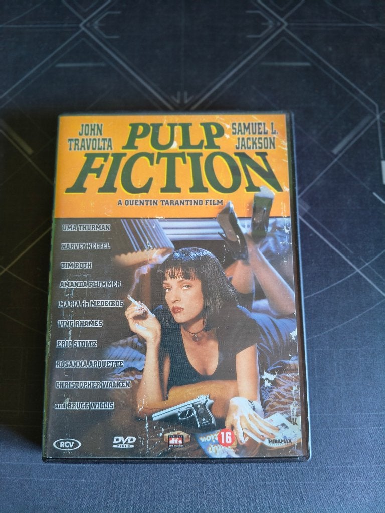 Pulp Fiction DVD, Cd's en Dvd's, Engels, Vanaf 16 jaar, Nederlands, Actie