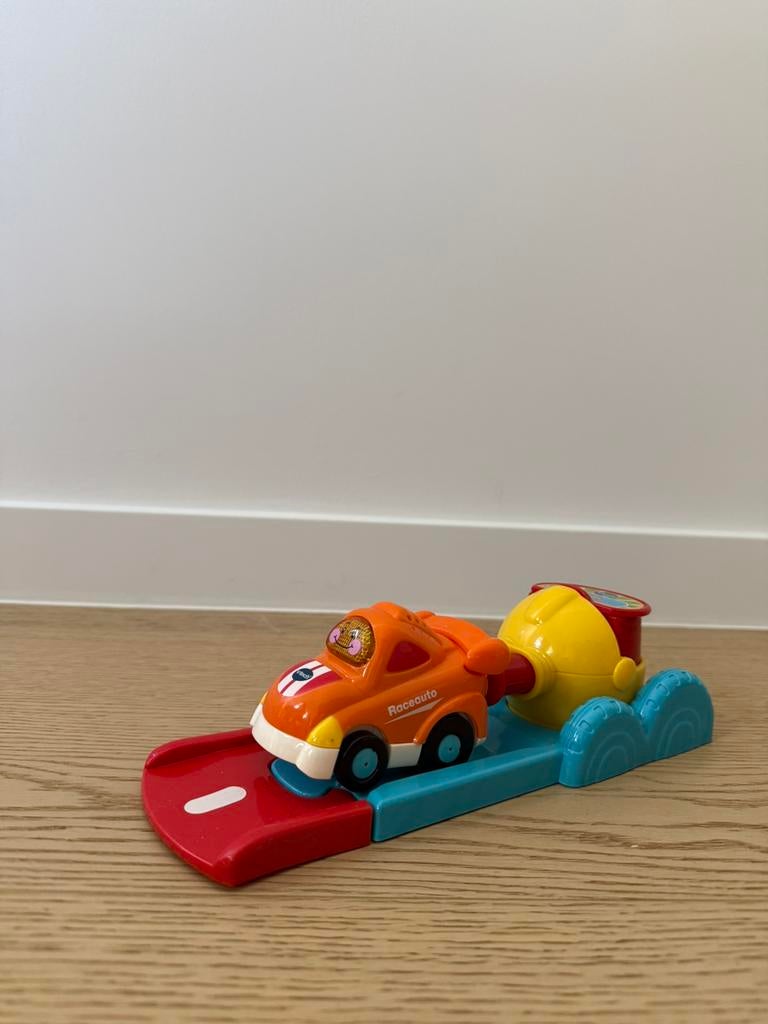 Vtech Toet toet lanceerbaan incl autootje, Ophalen, Zo goed als nieuw