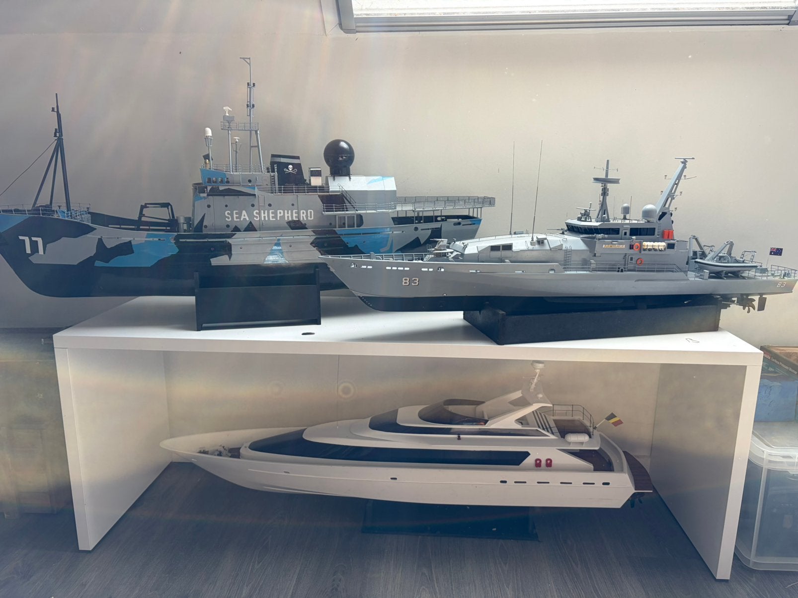 Rc boot verzameling, Ophalen, Zo goed als nieuw