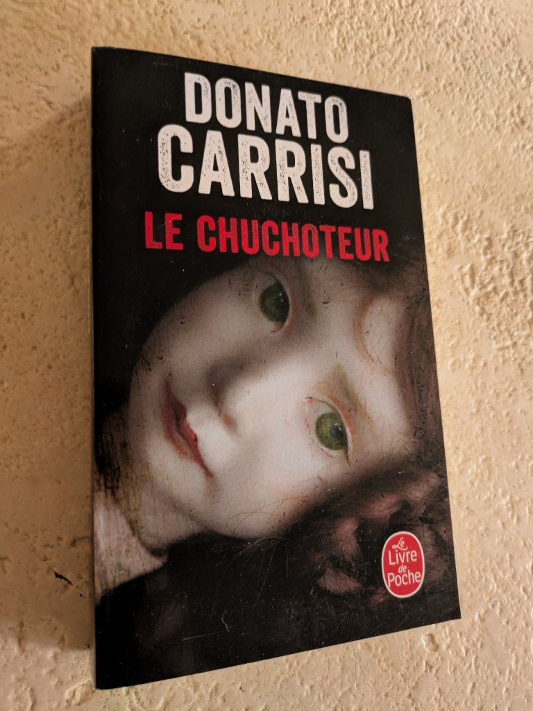 Le chuchoteur (Donato Carrisi)., Livres, Adaptation télévisée, Utilisé, Donato Carrisi., Envoi