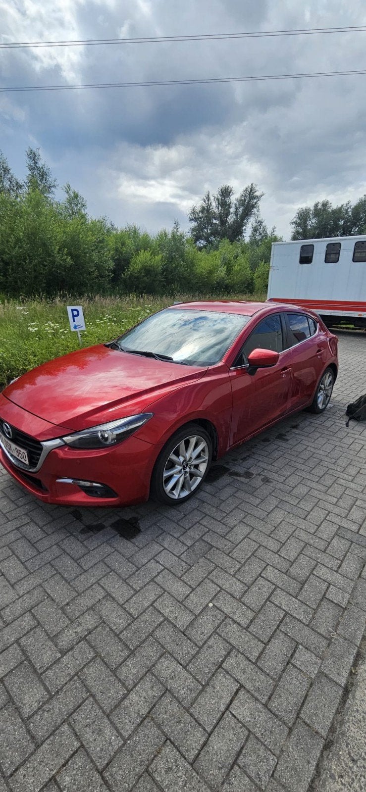 Mazda 3, 2017, 2,0l benzine skyactiv-G, Auto's, Voorwielaandrijving, Euro 6, 4 cilinders, Leder