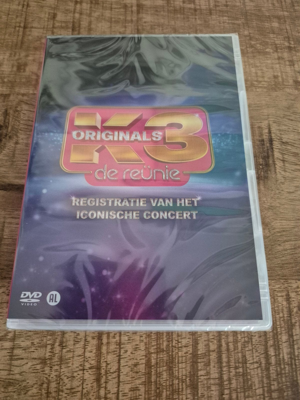Gesealde dvd "De reünie" concert van K3 originals, Ophalen of Verzenden, Nieuw in verpakking, Concert