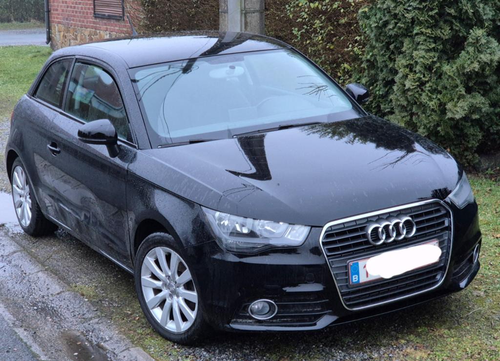 Audi A1 16tdi 2010.130mkm 1prop gps clima Cruise 5999€ ctok, Euro 5, A1, Boîte manuelle, Noir