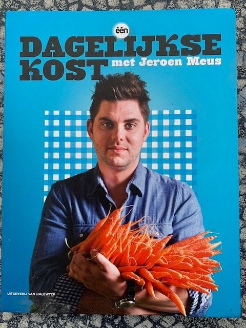 Dagelijkse kost   kookboek van Jeroen Meus   Nieuwstaat, Boeken, Jeroen Meus, Ophalen of Verzenden, Zo goed als nieuw, Hoofdgerechten