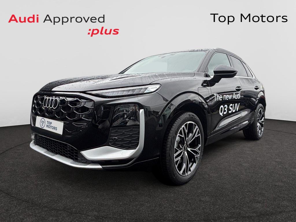 Audi Q3 SUV e-hybrid (PHEV) Audi Q3 SUV Corporate S e-hybrid, Auto's, Automaat, Airbags, Zwart, 43 g/km
