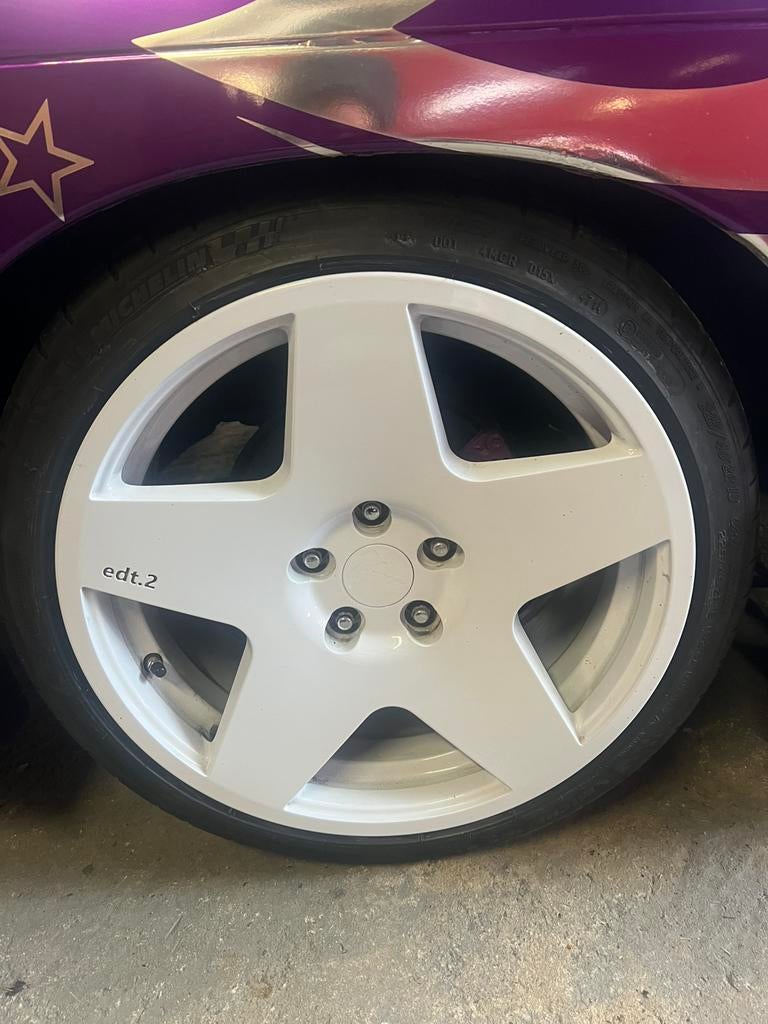 4x 1Form velgen met banden. 5x114.3, Auto-onderdelen, Banden en Velgen, Ophalen, Band(en)