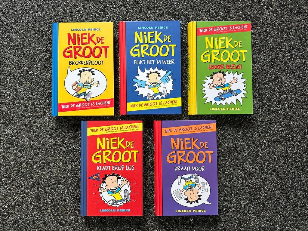 Niek de Groot boeken, Boeken, Ophalen, Zo goed als nieuw