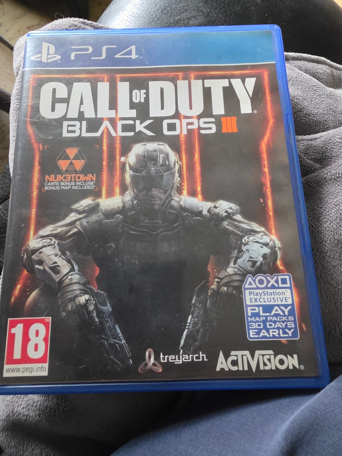 ps4 Call of Duty : Black Ops III, Consoles de jeu & Jeux vidéo, Jeux | Sony PlayStation 4, Enlèvement ou Envoi, Shooter, À partir de 18 ans