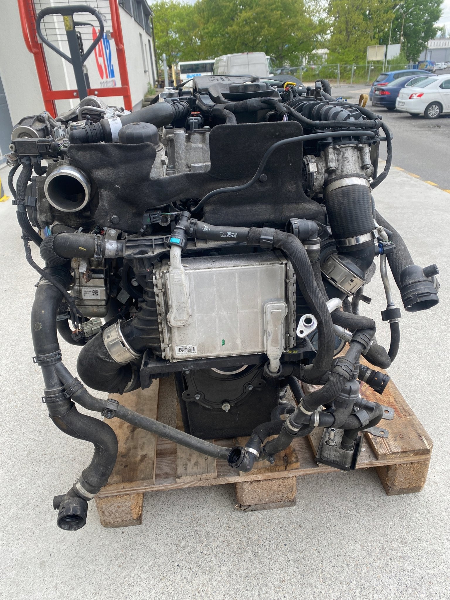 Moteur 204DTY Complet LAND ROVER RANGE ROVER, Verzenden, Gebruikt, Skoda