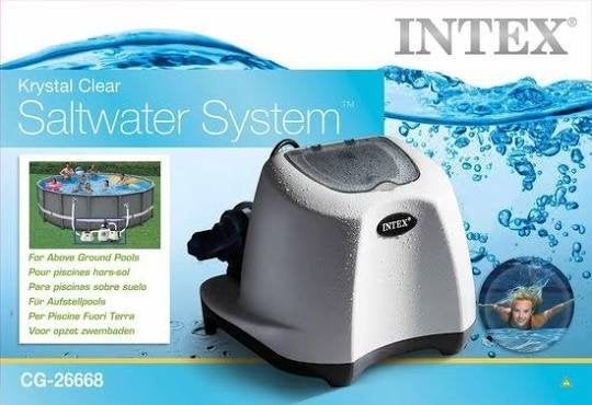 Zwembad schoon! Krystal clear salt water systeem+ filterpomp, Tuin en Terras, Ophalen of Verzenden, Gebruikt, Zwembadpomp
