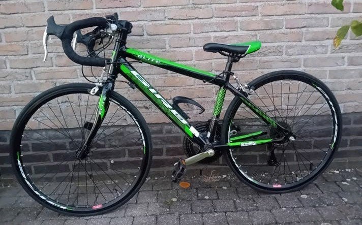 Kinder koersfiets alu 24inch Giro Elite 2x7 versnellingen 🚲, Enlèvement, Comme neuf, Autres types, Giro