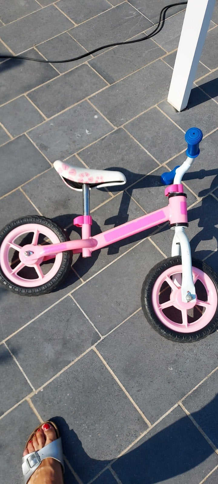 Loopfiets, Ophalen, Loopfiets