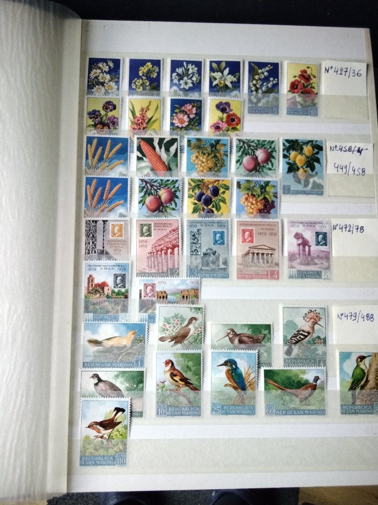 TIMBRES  SAN MARINO, Antiquités & Art, Antiquités | Céramique & Poterie, Enlèvement ou Envoi