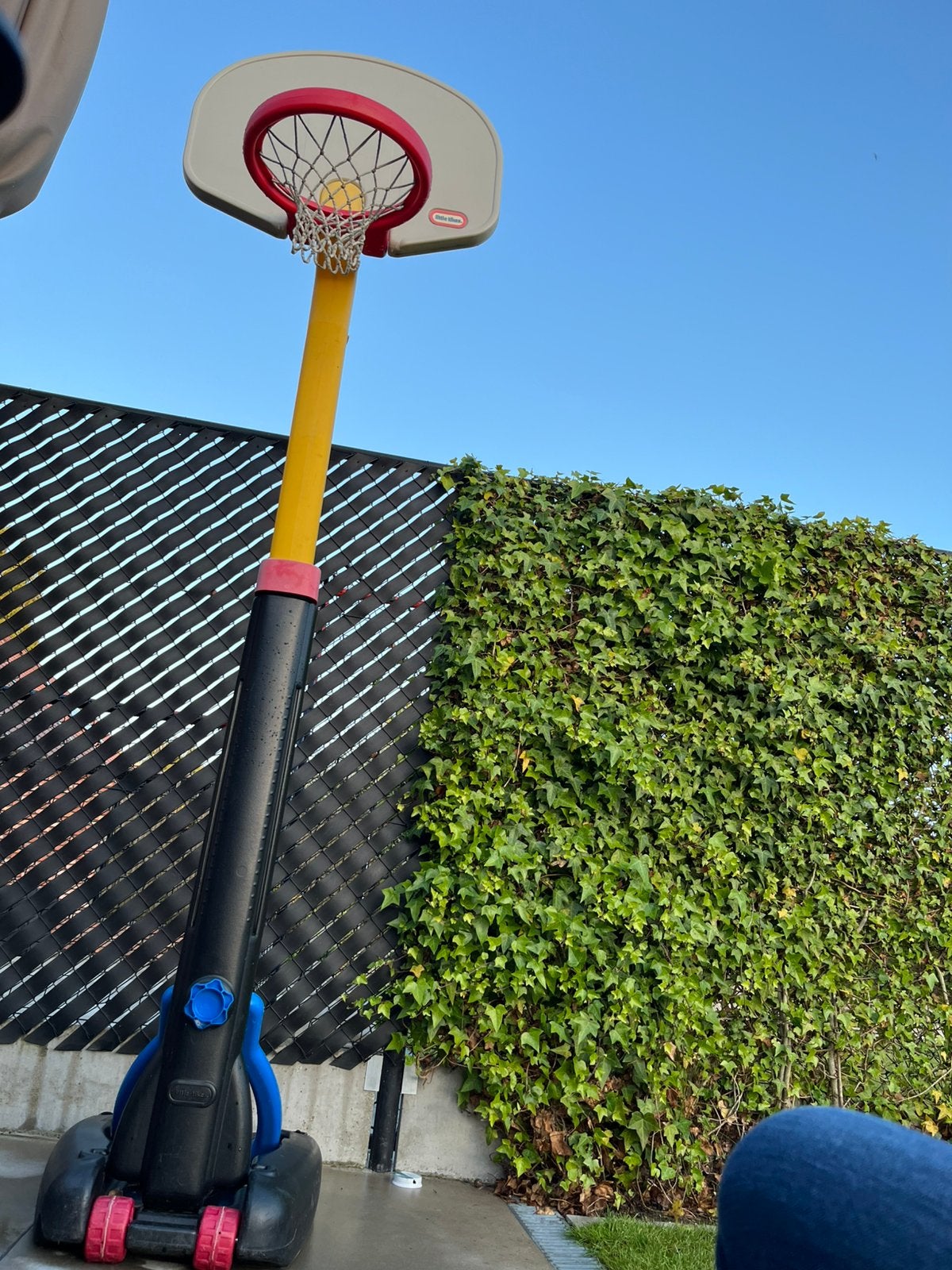 Basketbal net Little Tikes, Sport en Fitness, Basketbal, Ophalen, Zo goed als nieuw