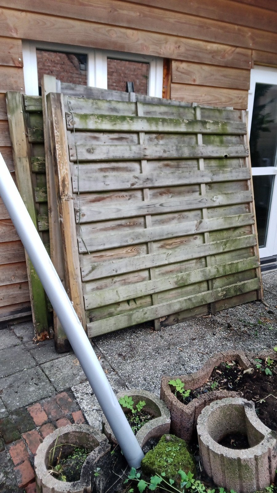 houten schutting, Tuin en Terras, Ophalen