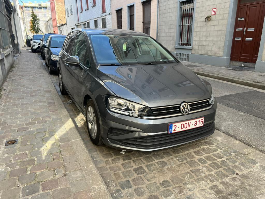 Vw golf sportsvan 1.6 TDI 116pk automatische versnellingsbak, Automaat, Stof, Golf Sportsvan, Particulier
