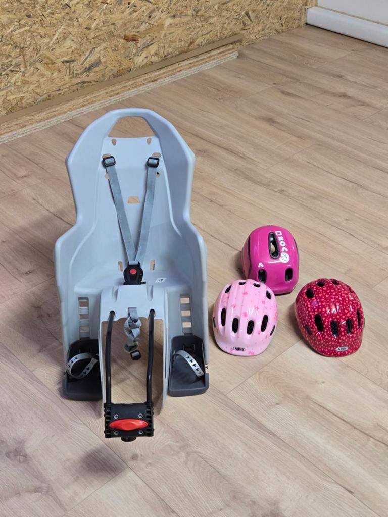 Siège enfant pour vélo., Enlèvement