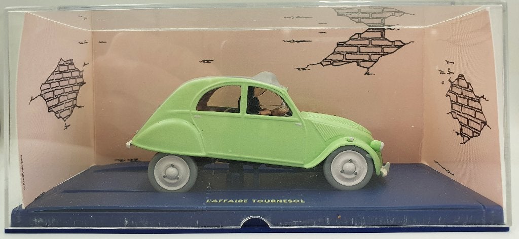 Tintin No. 06 Citroën 2CV Dupondt from The Calculus Affair, Autres marques, Clients@editionsatlas.fr, 62 Boulevard Pereire, 75017 Paris, France