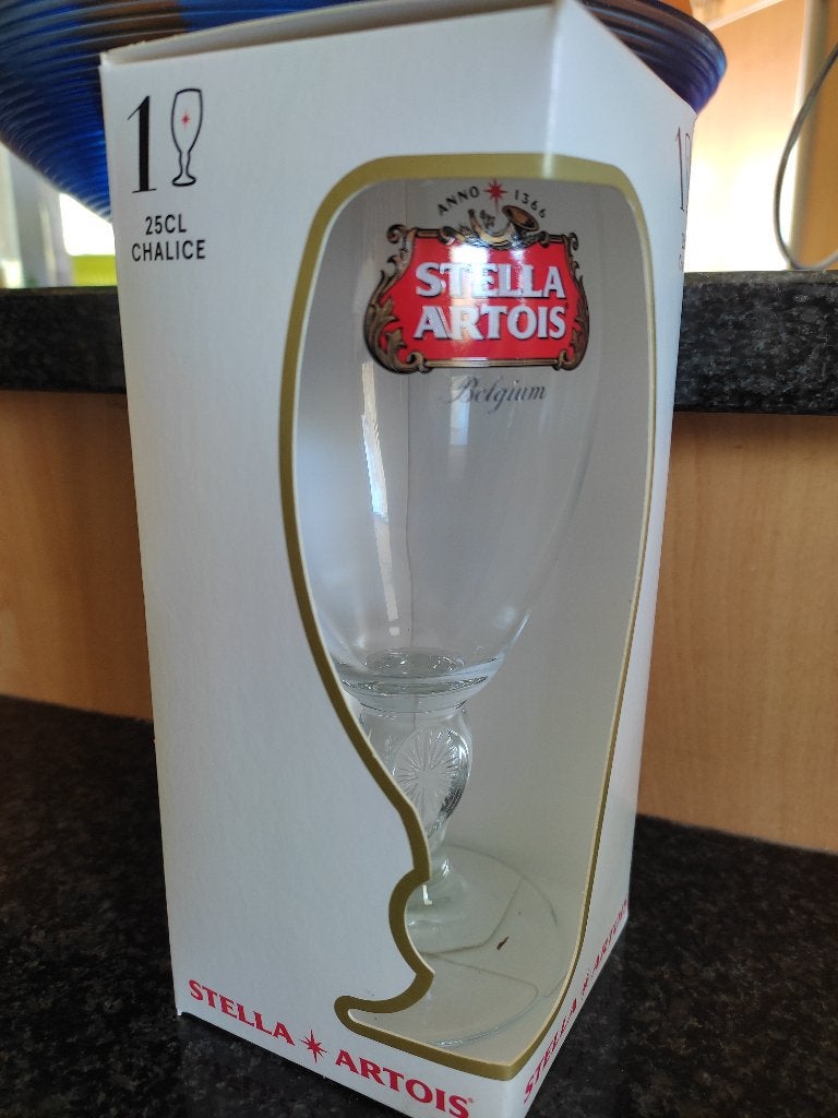 Verre "Chalice" Stella Artois., Verzamelen, Biermerken, Ophalen of Verzenden, Nieuw, Glas of Glazen, Stella Artois