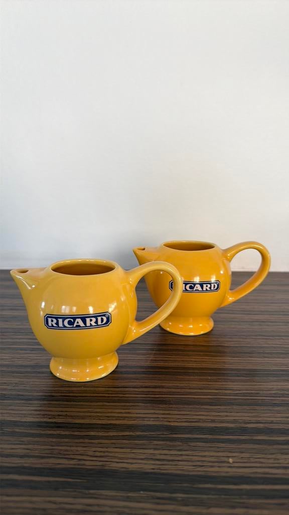 Ricard water-kannetjes, Maison & Meubles, Uni, Comme neuf, Enlèvement, Autres types