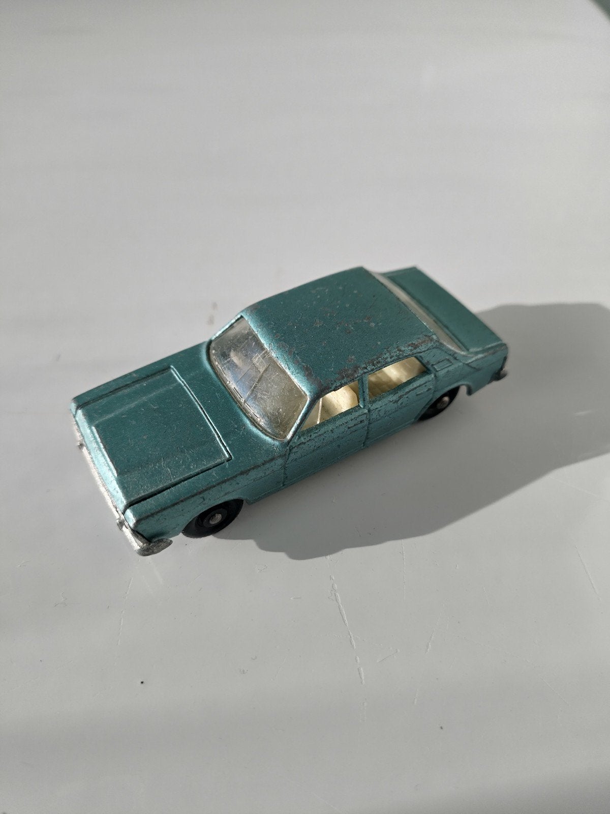Vintage Lesney Ford Zodiac AFHALING LEES BESCHRIJVING, Enlèvement, Utilisé, Voiture, Lesney