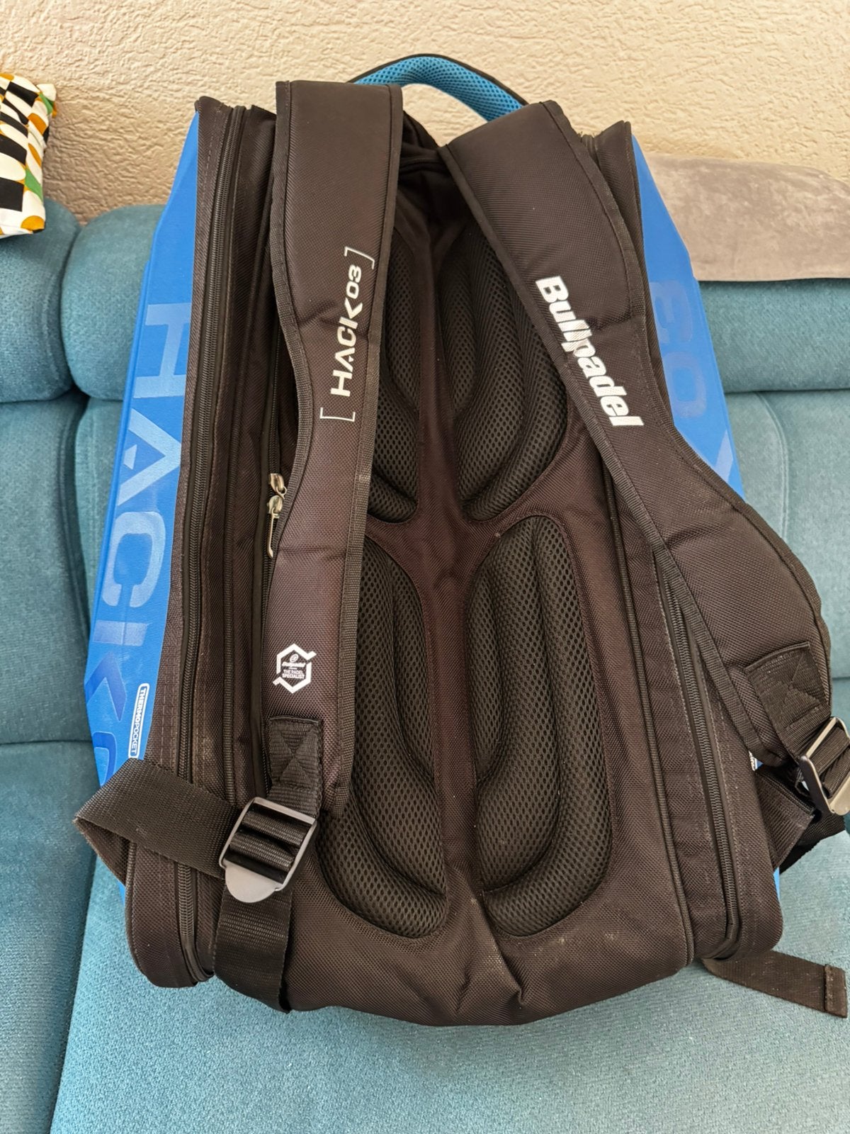 Padeltas + padelracket, Ophalen, Gebruikt, Padelracket