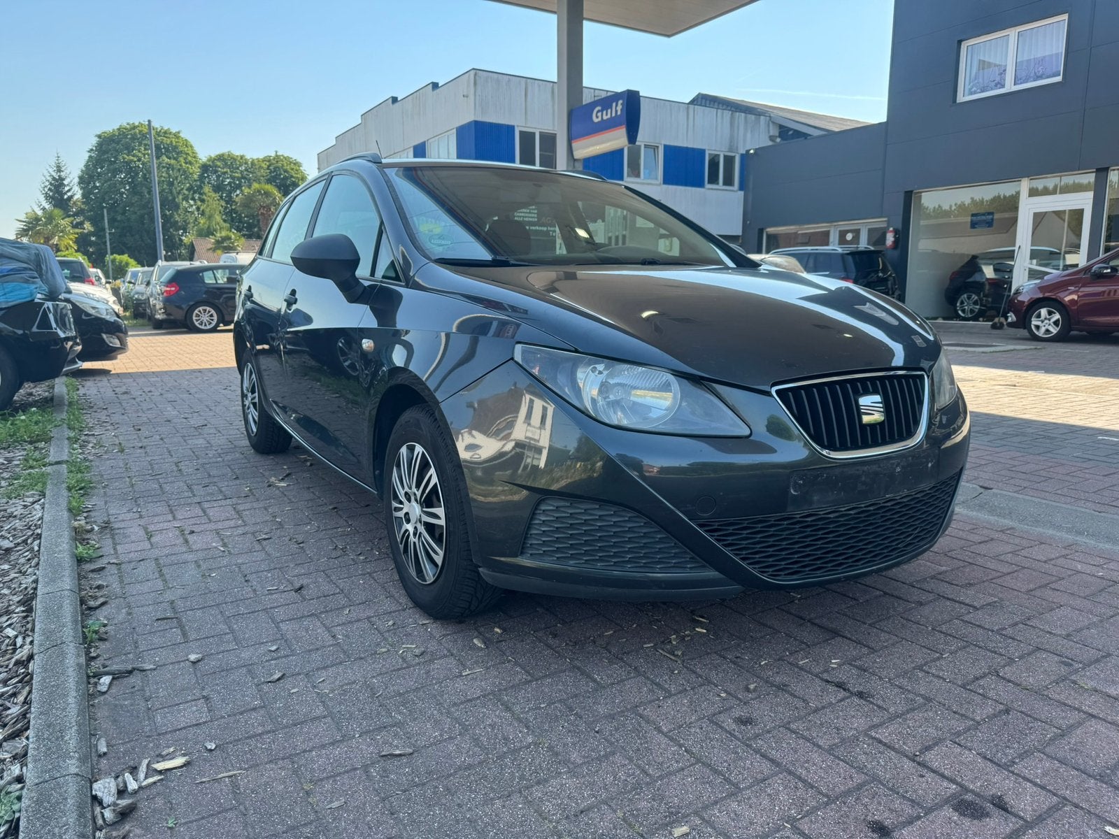 Seat Ibiza ST 1.2 - DIESEL - EURO5 - AIRCO - 155.000km -2011, Euro 5, Stof, Zwart, 1198 cc