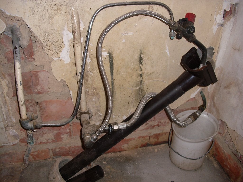 lek waterleiding, Doe-het-zelf en Bouw, Ophalen, Gebruikt