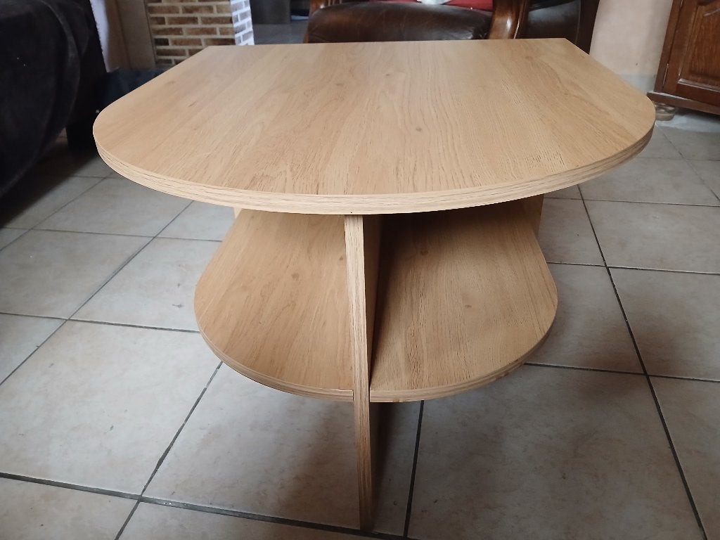 Moderne salontafel, Enlèvement, Comme neuf, Chêne