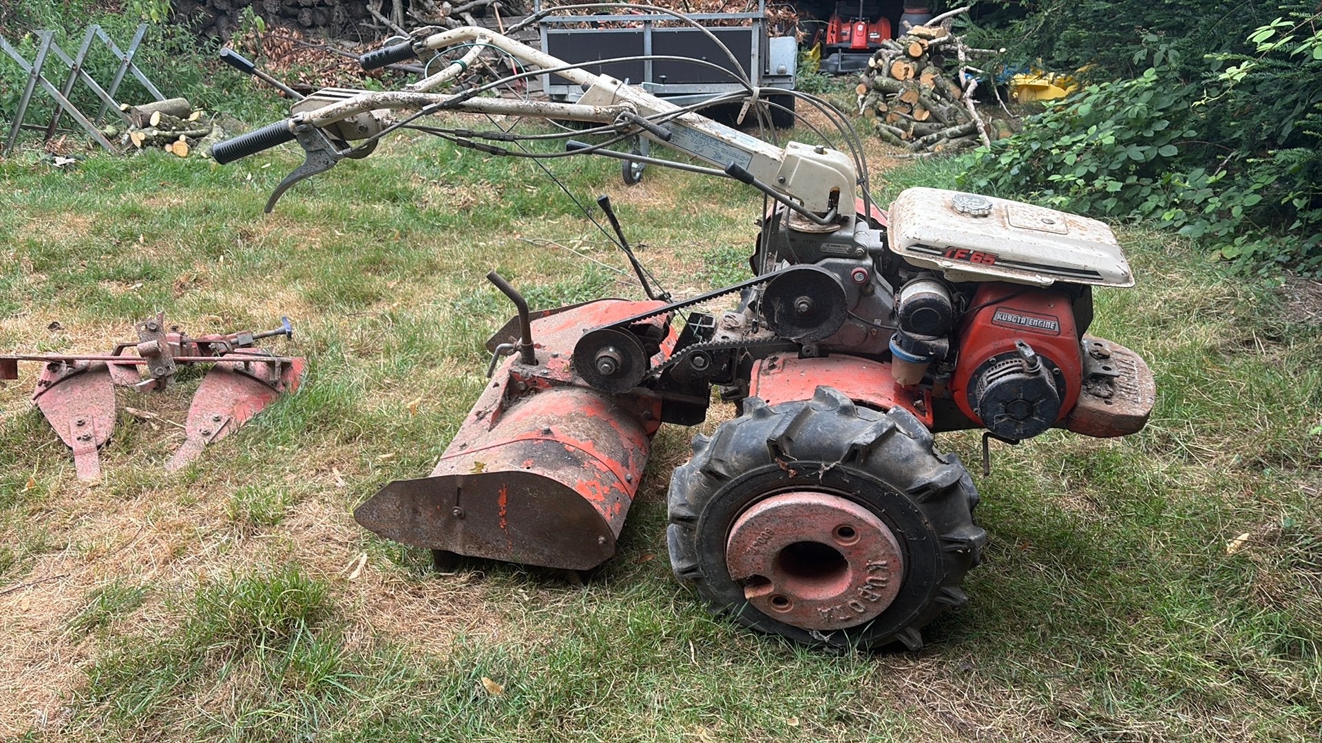 Motoculteur kubota TF 65, Enlèvement, Comme neuf