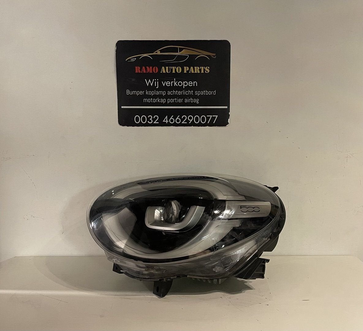 KOPLAMP  FIAT 500X VOLLEDIG LED RECHTS 00520920870, Gebruikt, -, -, Ophalen of Verzenden