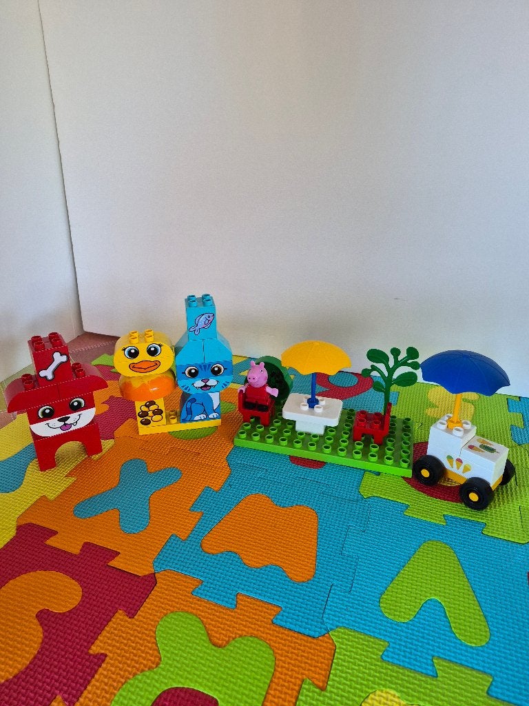 LEGO DUPLO - Lot Puzzle + Peppa Pig  - Neuf !!, Neuf, Enlèvement ou Envoi, Ensemble complet, Complet